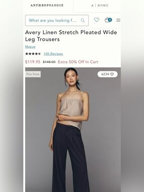Avery Black Trousers